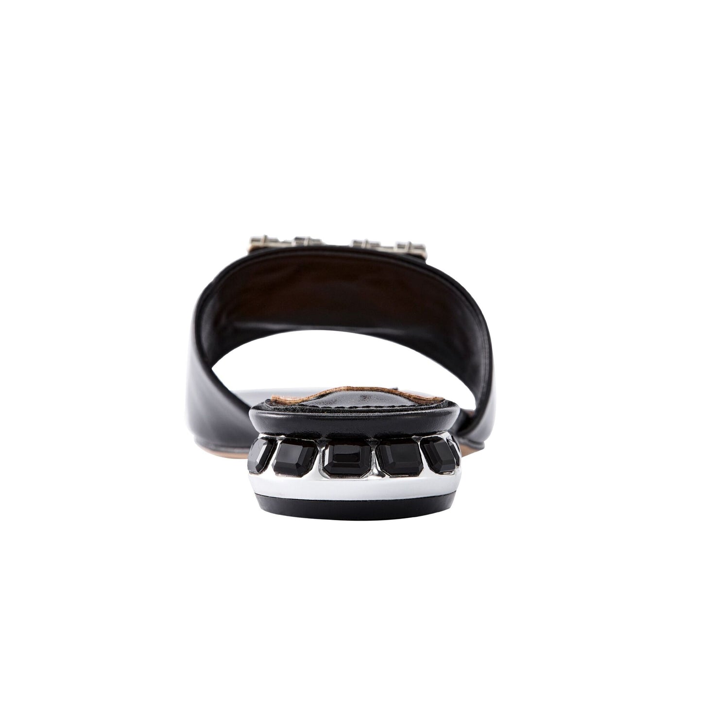 Lady Couture AMORE Metallic Jewel Slide