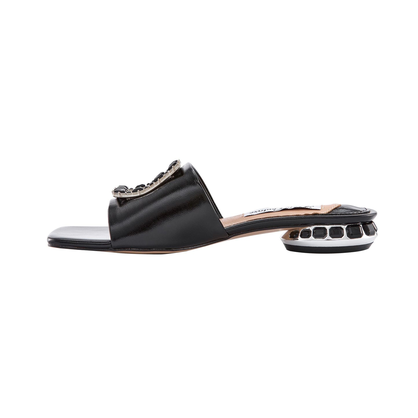 Lady Couture AMORE Metallic Jewel Slide
