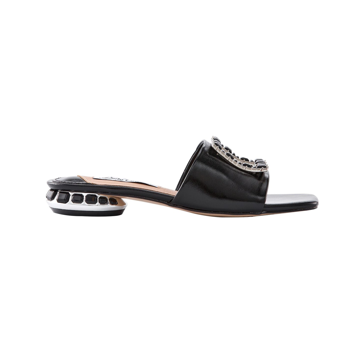 Lady Couture AMORE Metallic Jewel Slide