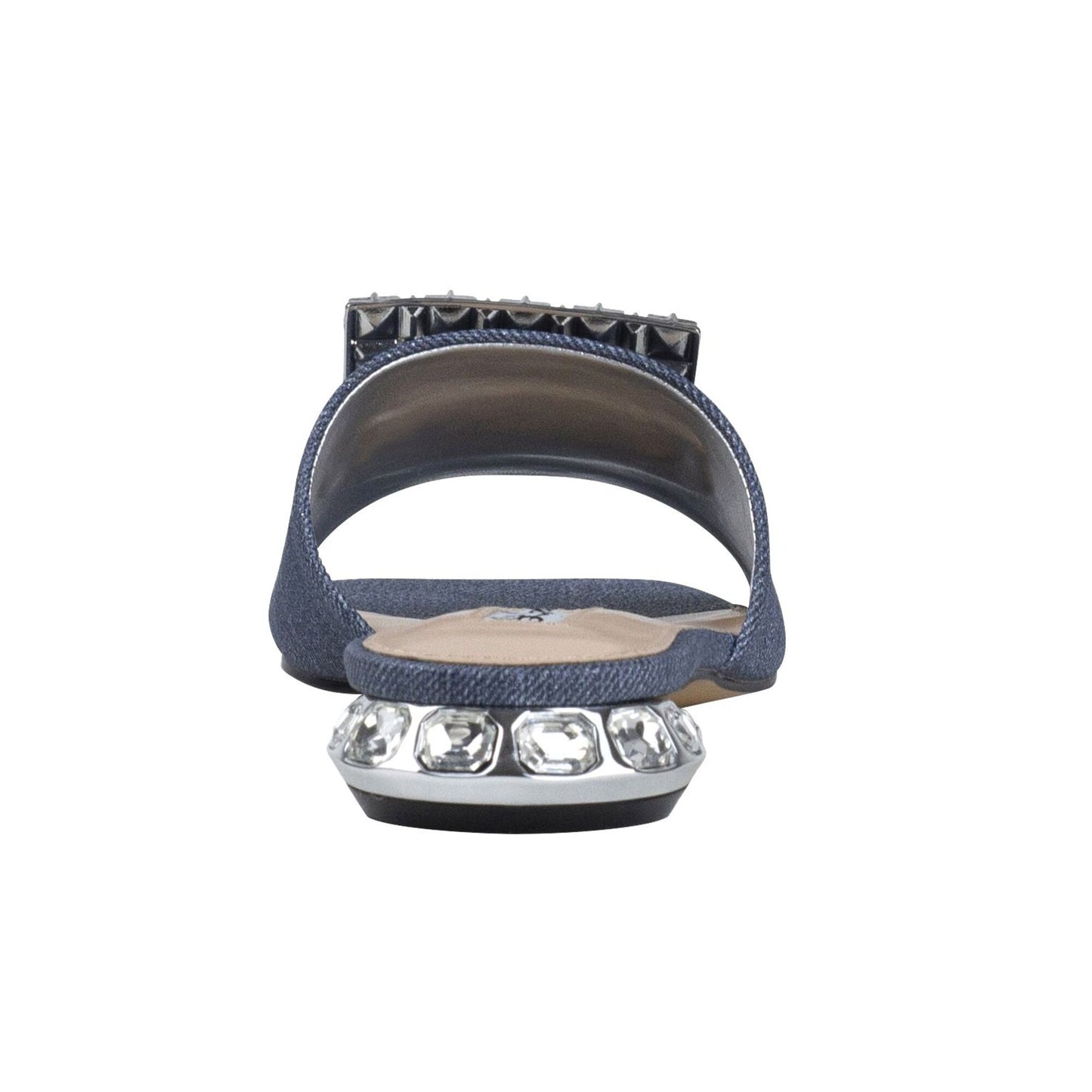 Lady Couture AMORE Metallic Jewel Slide
