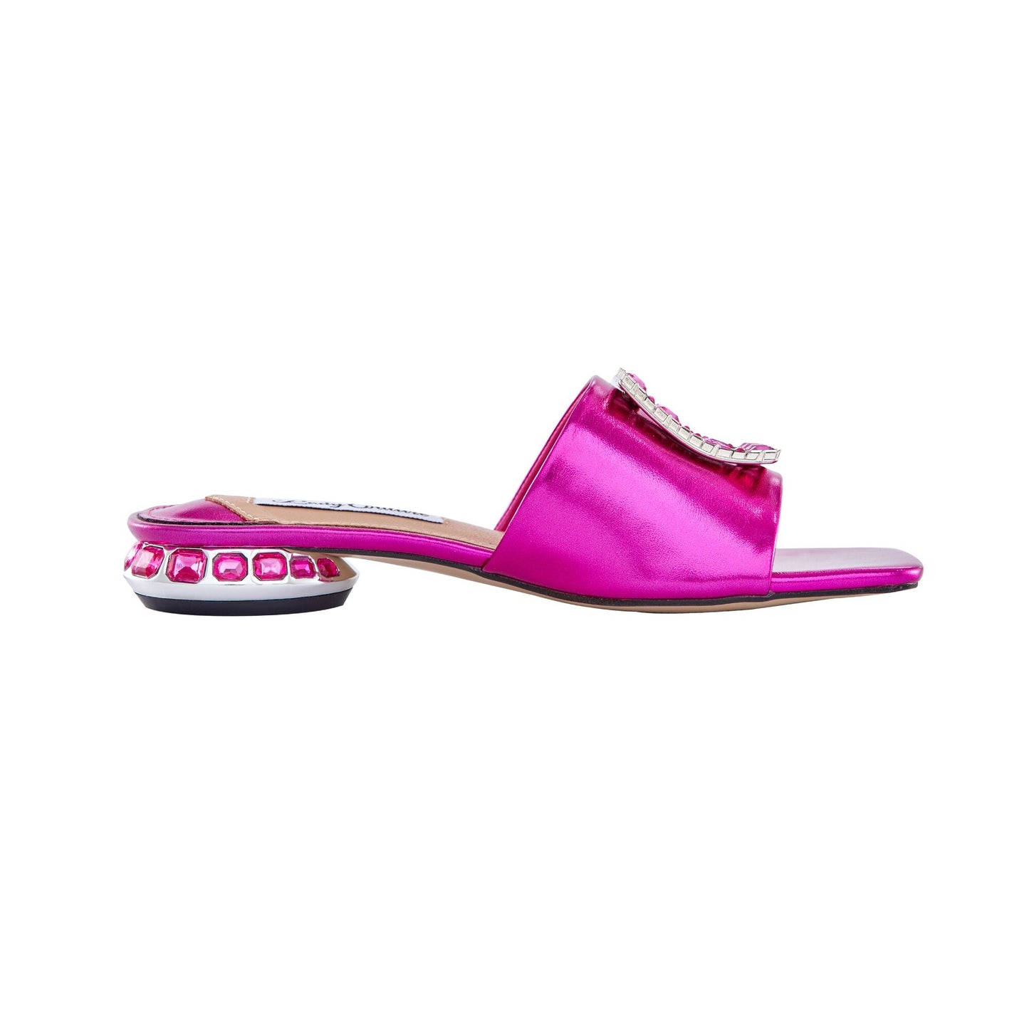 Lady Couture AMORE Metallic Jewel Slide