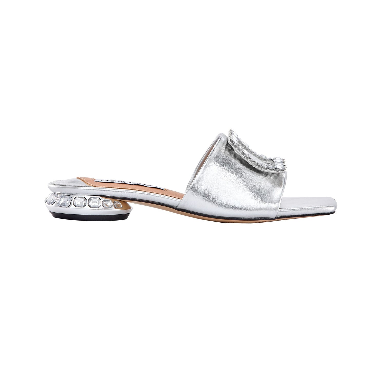 Lady Couture AMORE Metallic Jewel Slide