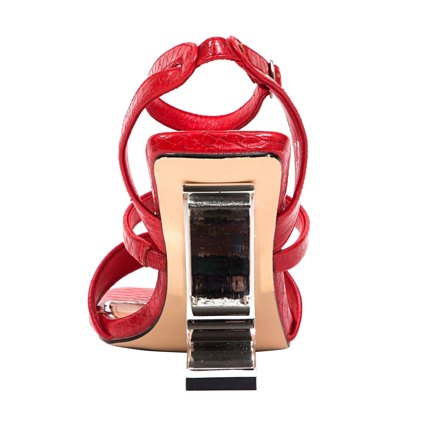 Ninety Union PRIVA Open Square Toe Snake Sandal - ninetyunion
