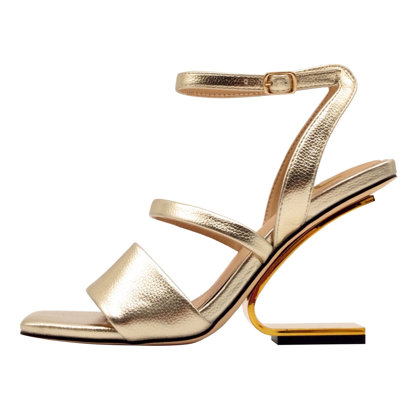 Ninety Union PRIVA Open Square Toe Snake Sandal - ninetyunion