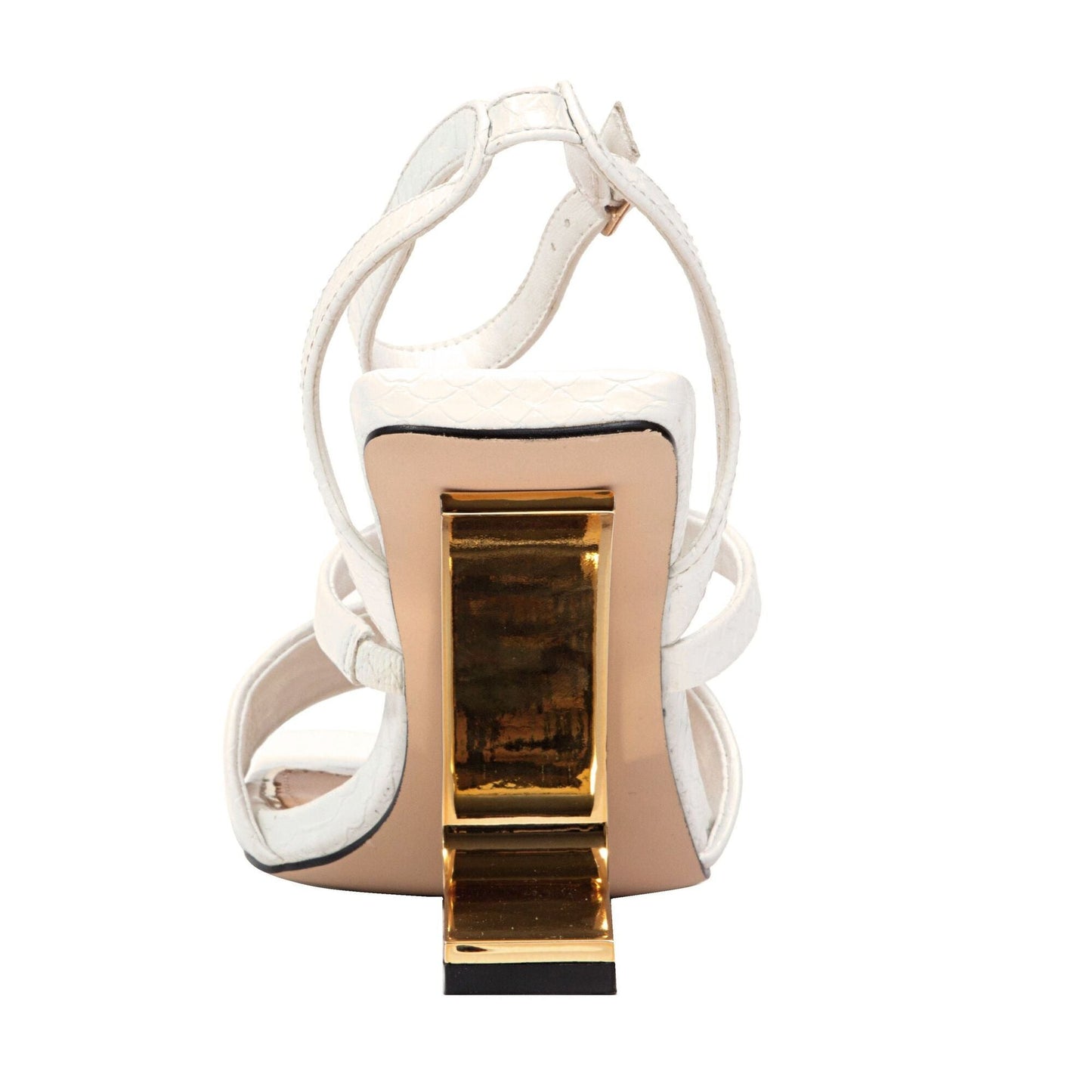Ninety Union PRIVA Open Square Toe Snake Sandal - ninetyunion