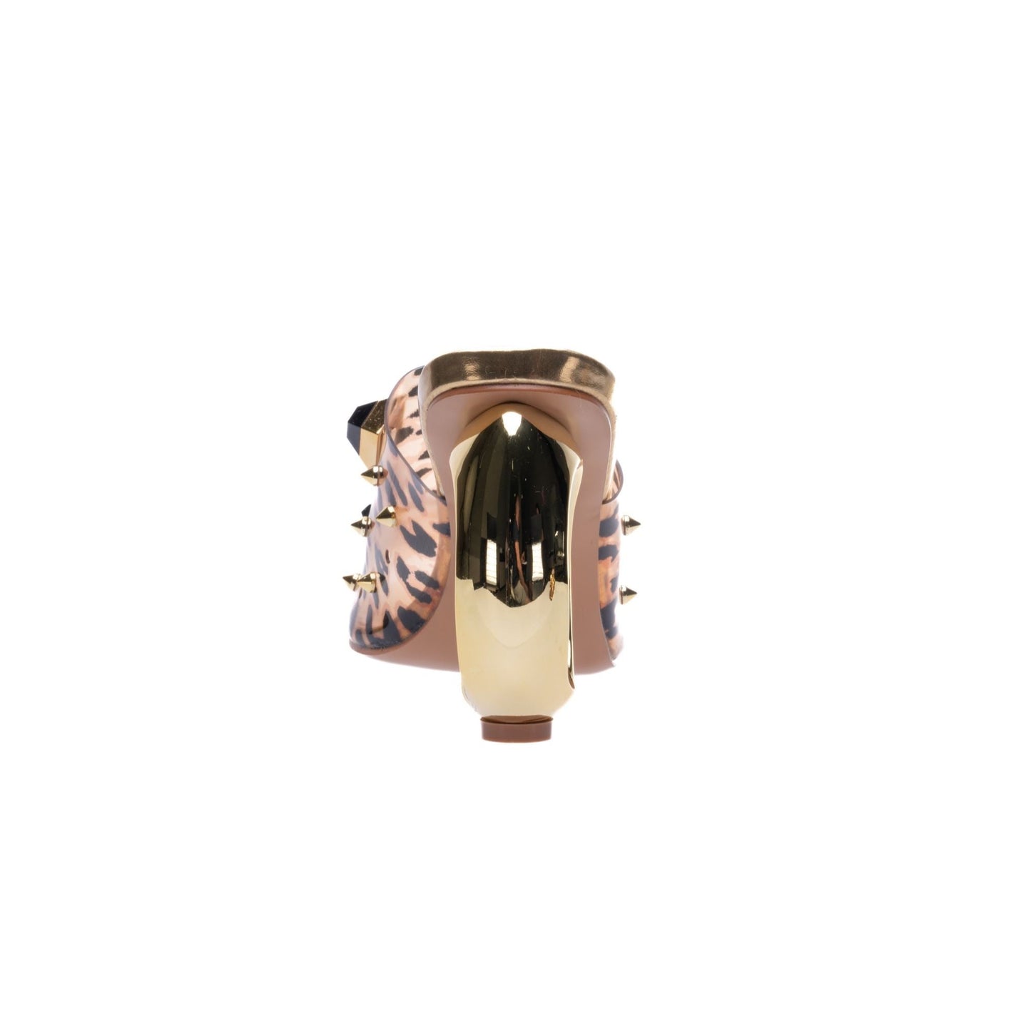 Ninety Union VEGAS Lucite Multi Color Stone Slide On A Circular Heel - ninetyunion