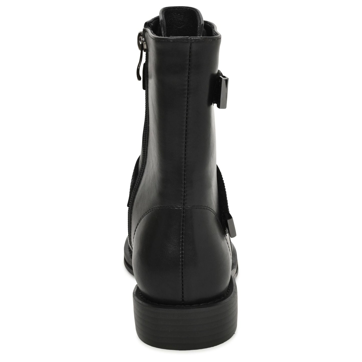 Ninety Union BUFFALO Combat Boot With Two Rhinestone Straps - ninetyunion