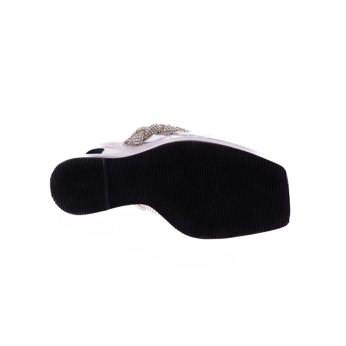 Ashley Kahen MELROSE Metallic Square Toe Wedge Microstones Band - ninetyunion