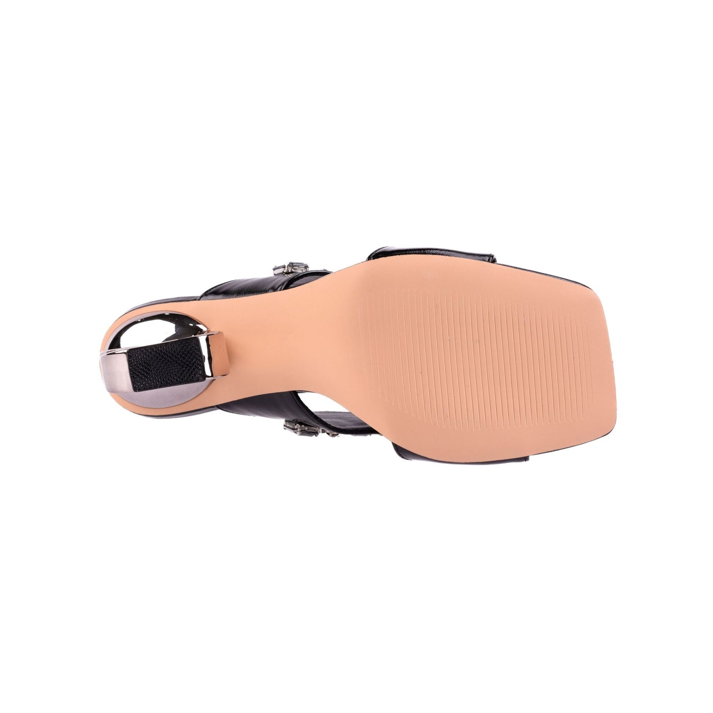 Ninety Union RIO Metallic Heel Embellished Slide - ninetyunion