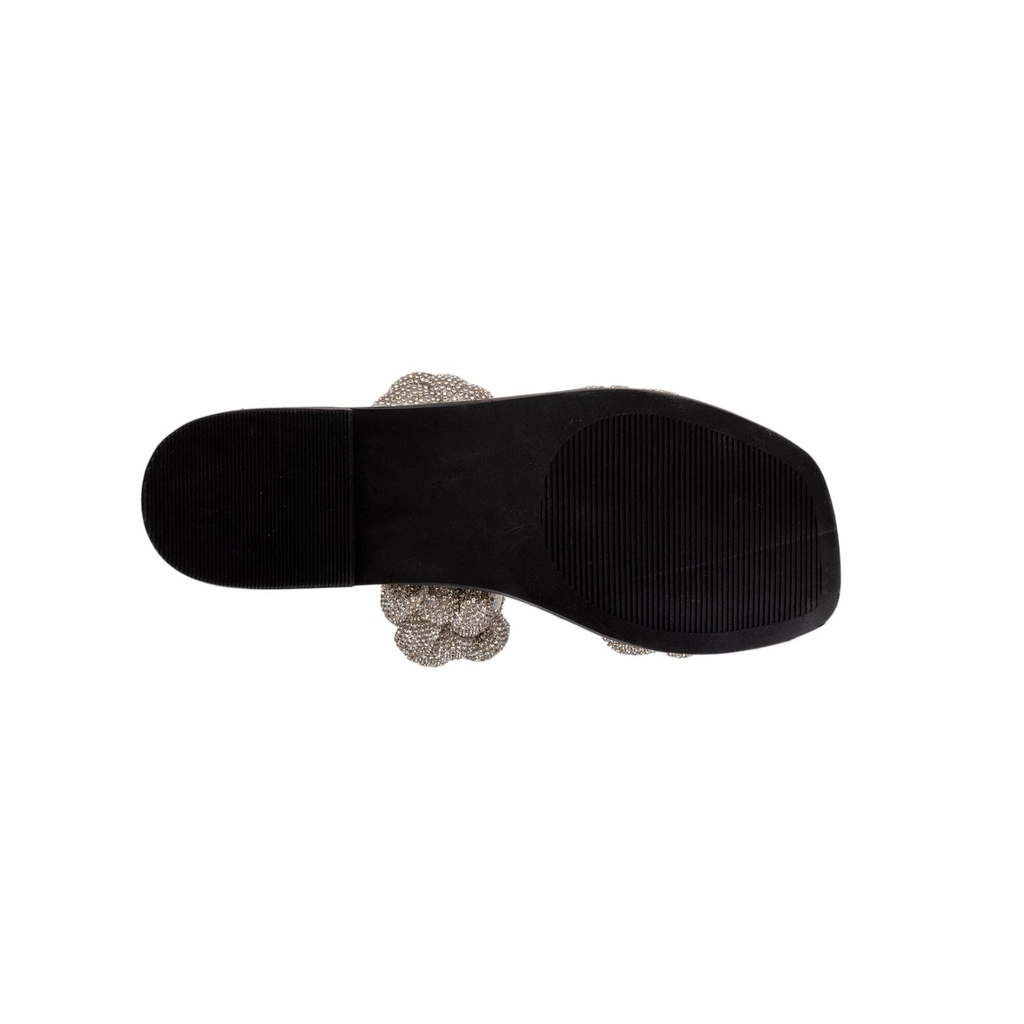 Ninety Union SUNRISE 2 Straps Rhinestone Flat Sandals - ninetyunion