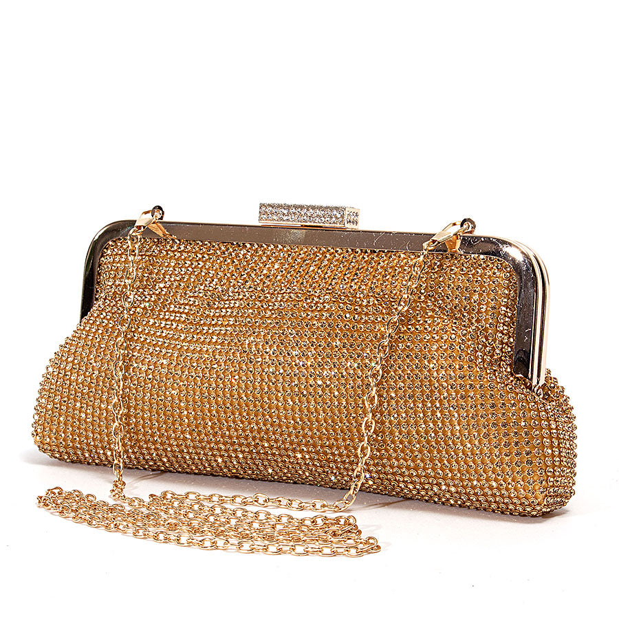 Lady Couture 2015-7 Soft Rhinestone Embellised Clutch Bag - ninetyunion