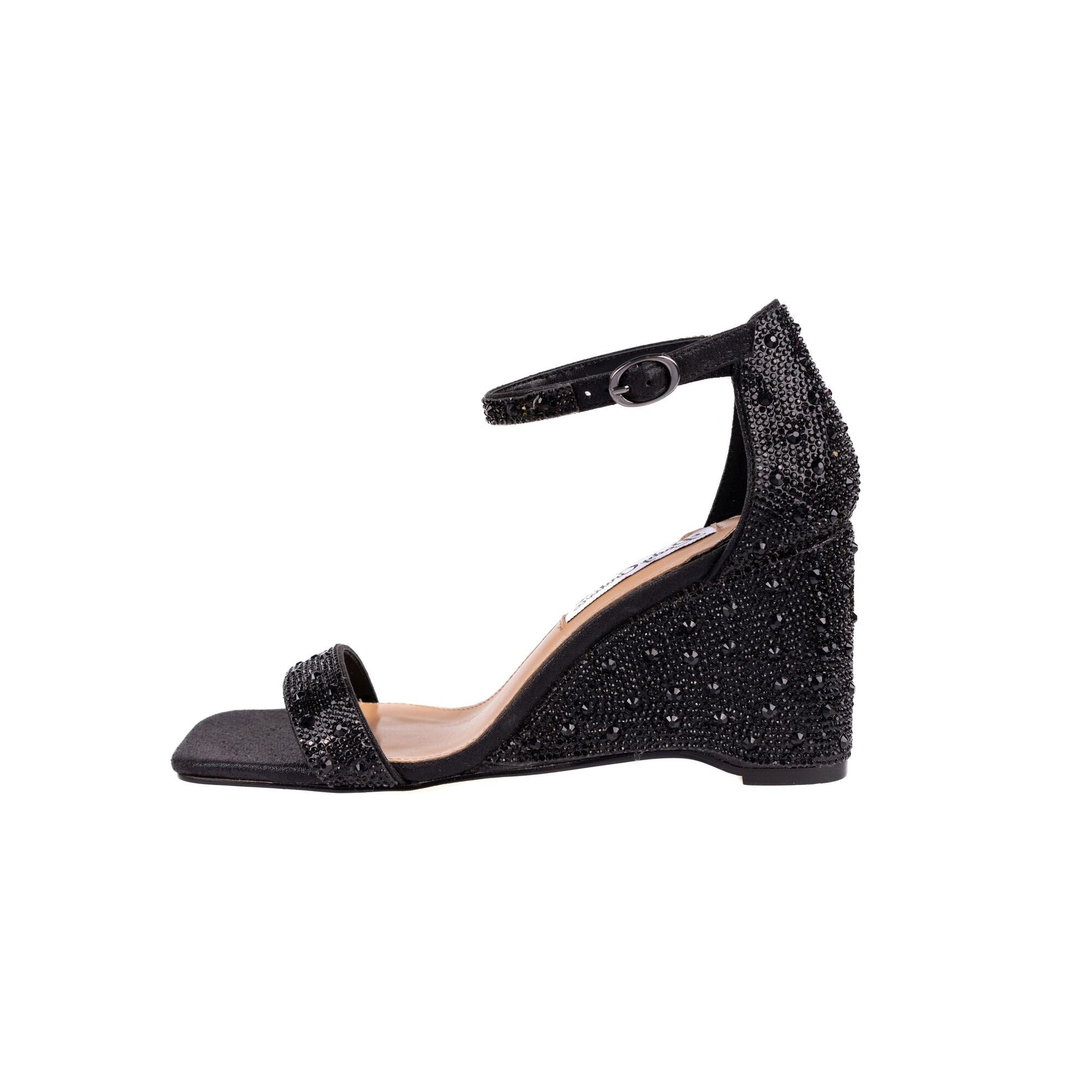 Lady Couture KLOE Rhinestone Wedge Heel Sandal - ninetyunion